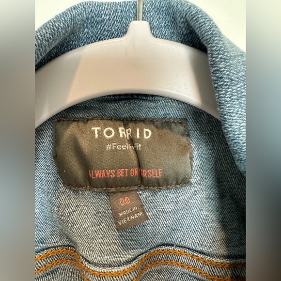 Torrid Denim Tank Size 00 - Picture 3 of 4